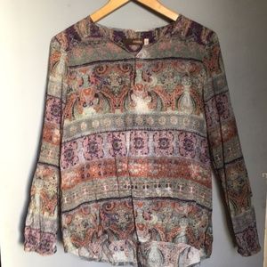 CROSBY Long Sleeve Blouse